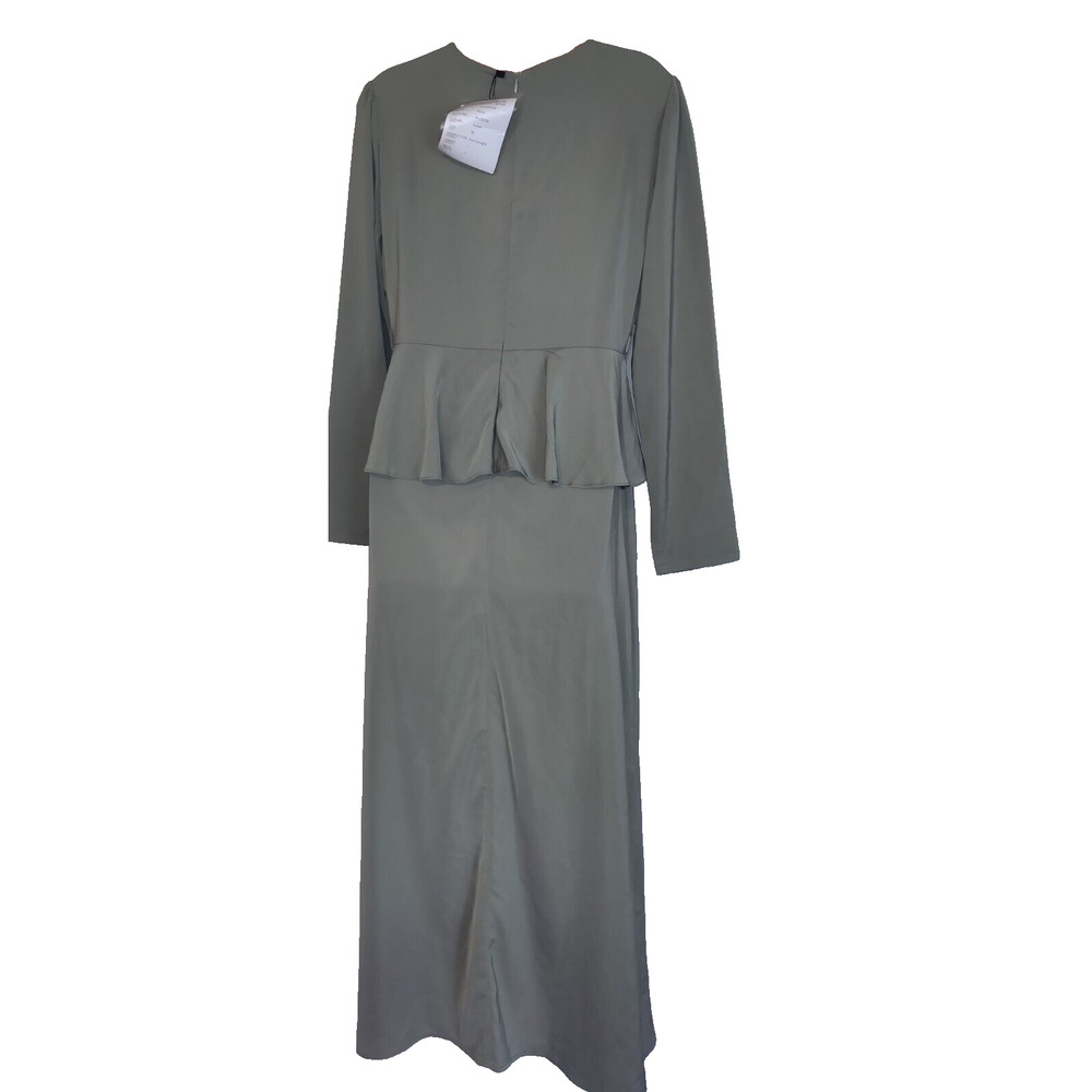 VEILED COLLECTION Green Dress First Sample Yunya Garments SIZE M Medium NEW NWT - Picture 10 of 16